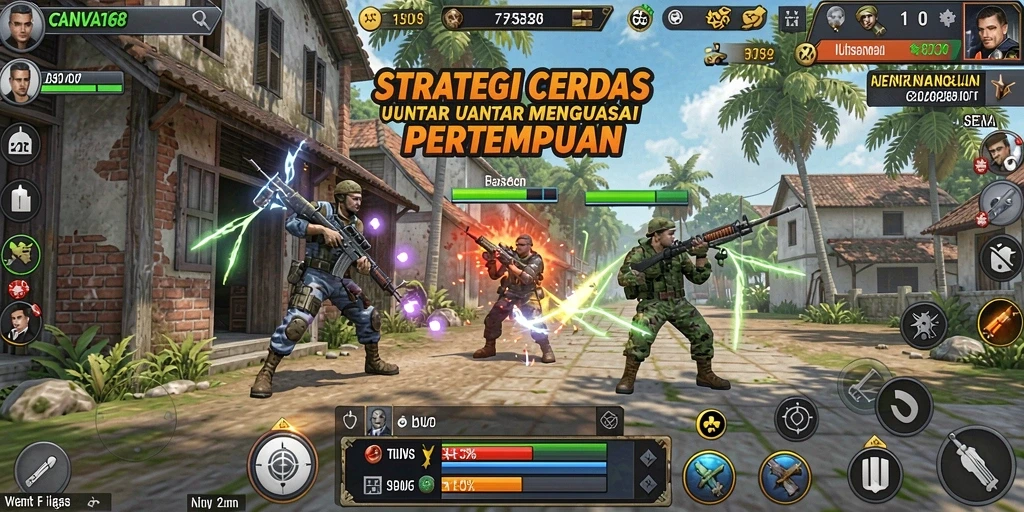 Gameplay menarik dari CANVA168 yang menampilkan strategi pertempuran.