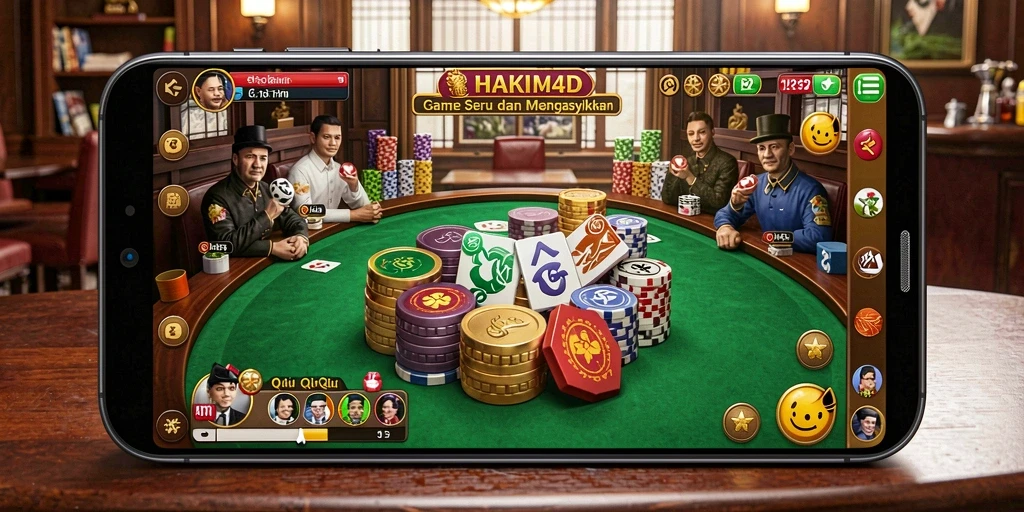 Tampilan gameplay HAKIM4D yang seru dan interaktif.