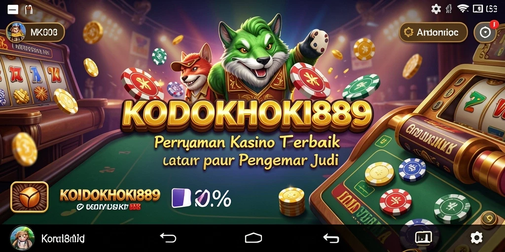 Tampilan gameplay menarik dari KODOKHOKI889 dengan grafik yang memukau.