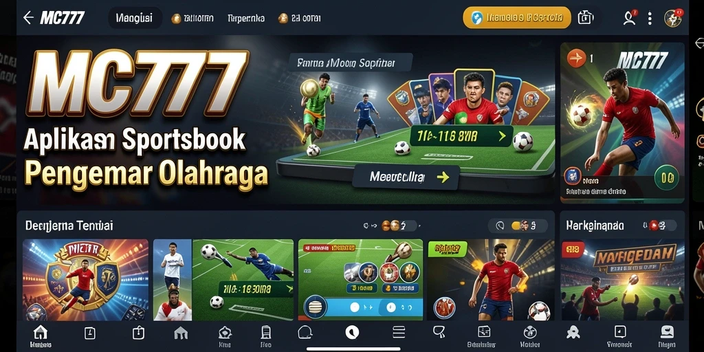 Tampilan permainan Sportsbook yang mengasyikkan dan menarik.