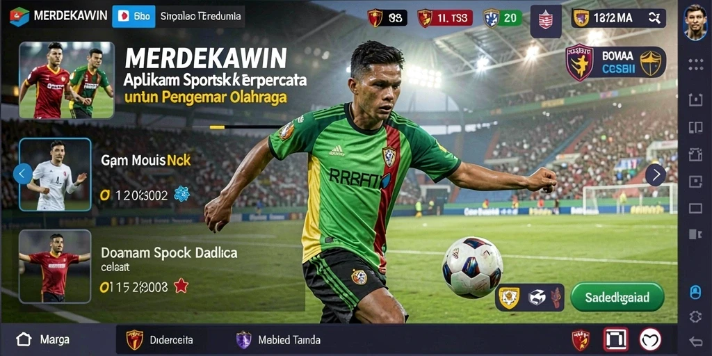 Tampilan gameplay Sportsbook yang menarik dan dinamis.