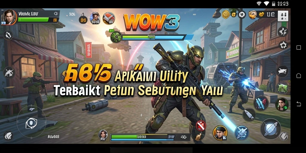 Tampilan antarmuka WOW33 yang intuitif dan menarik.